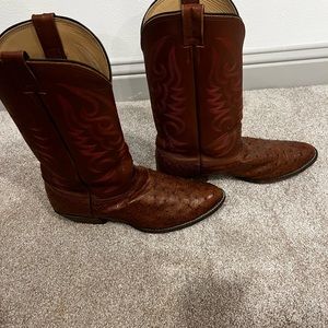 3 pairs of ostrich boots 13D